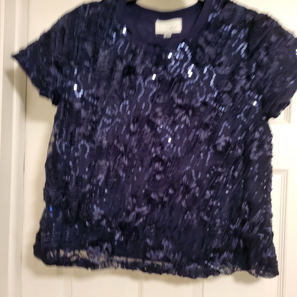 Cupio, sequin Tee, ladies top,  new